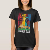 Bearded Dragon Dad T-shirt (Voorkant)