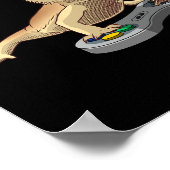 Bearded Dragon Design voor kinderen Pet Video Game Poster (Hoek)