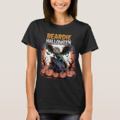 Bearded Dragon Halloween kunst T-shirt (Voorkant)