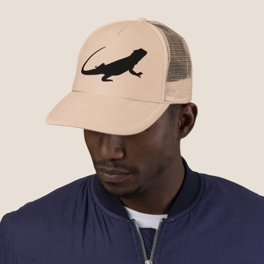 Bearded Dragon Hat Trucker Pet (In situ)
