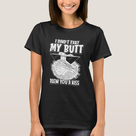 Bearded Dragon Humor I Didnt Fart My Butt Blew You T-shirt (Voorkant)