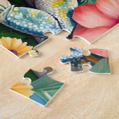 Bearded Dragon Lizard Family Pet Portrait Legpuzzel (Zijkant)