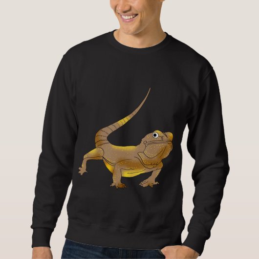 Bearded Dragon Lizard Men Women Kid Trui (Voorkant)