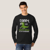 Bearded Dragon Lizard Sorry My Beardedbagon Ate M T-shirt (Voorkant volledig)