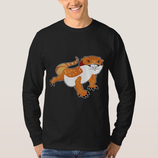 Bearded Dragon  Lizard T-shirt (Voorkant)