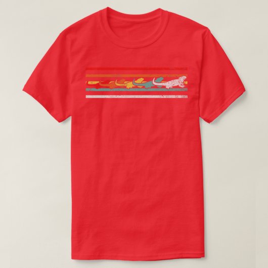 Bearded Dragon Lizard T-shirt (Design voorkant)