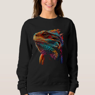 Bearded Dragon Lover Fun Colorful Cool Painting Ar Trui