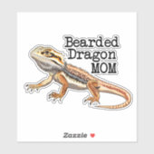 Bearded Dragon Mam Sticker (Vel)