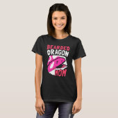 Bearded Dragon Moeder Dier Reptiel Pet Moeder T-shirt (Voorkant volledig)