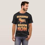 Bearded Dragon Mom   Mother Day T-shirt (Voorkant volledig)