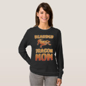 Bearded Dragon Mom   Mother Day T-shirt (Voorkant volledig)