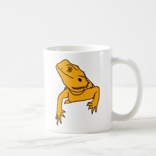 Bearded Dragon Mousepad Koffiemok