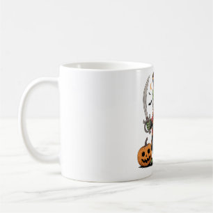 Bearded Dragon Pirate Halloween kunst Koffiemok