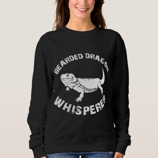 Bearded Dragon Reptile Whisperer Apparel Trui (Voorkant)