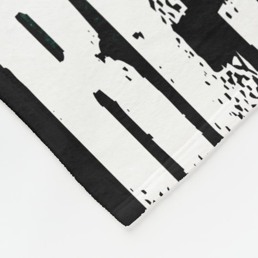 Bearded Dragon Respect Fleece Deken (Hoek)