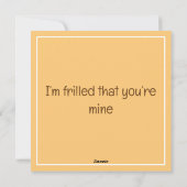 Bearded Dragon romantisch Feestdagenkaart (Achterkant)