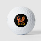 Bearded Dragon Whisperer Fun Golfballen (Voorkant)
