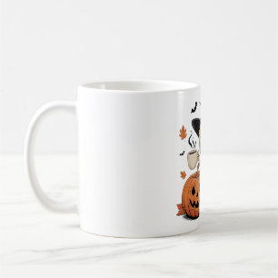 Bearded Dragon Witch Halloween kunst Koffiemok
