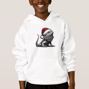 Bearded Dragon Xmas, Vrolijke Kerstmis Santa Lizar