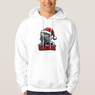 Bearded Dragon Xmas, Vrolijke Kerstmis Santa Lizar Hoodie