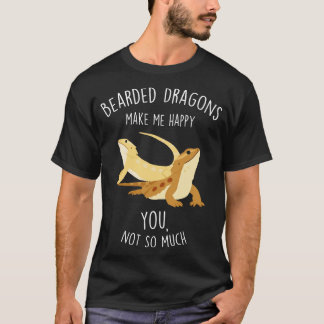 Bearded Dragons maken me blij 1 T-shirt
