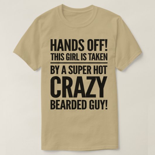 BEARDED GUY T-SHIRT (Design voorkant)