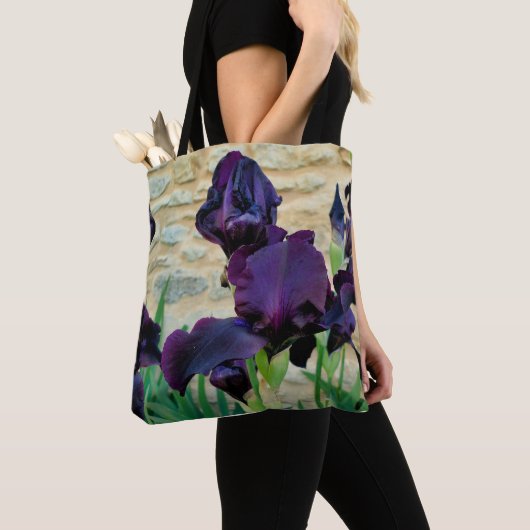 Bearded Iris All Over Print Bag Tote Bag (Dichtbij)