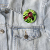 Bearded Iris Badge Ronde Button 5,7 Cm (In situ)