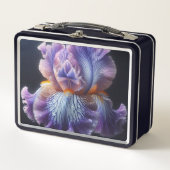 Bearded Iris Floral Paarse en Blauw (Voorkant)