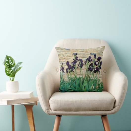Bearded Iris Kussen (Stoel)