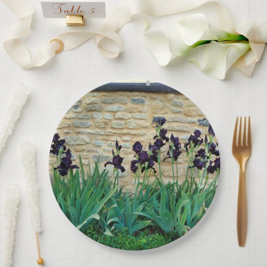 Bearded Iris Paper Bord (Huwelijk)