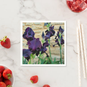 Bearded Iris Papieren servetten