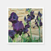 Bearded Iris Papieren servetten (Voorkant)