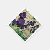 Bearded Iris Papieren servetten (Hoek)
