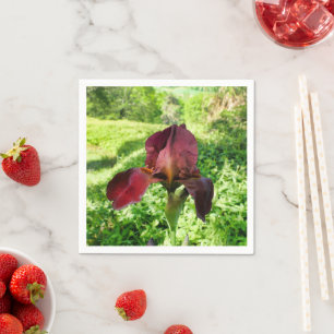 Bearded Iris Papieren servetten