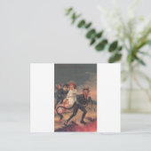 Bearded Krampus Briefkaart (Staand voorkant)