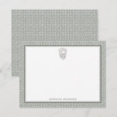 Bearded Man Mannen Stationery Notitiekaartje (Voorkant / Achterkant)