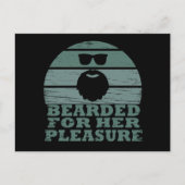 Bearded quotes grappige baard gezegden geschenken feestdagenkaart (Voorkant)