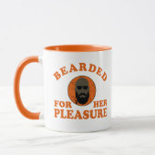Bearded quotes grappige baard gezegden geschenken mok (Links)
