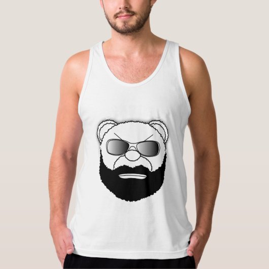 Bearded Teddy T-shirt (Voorkant)