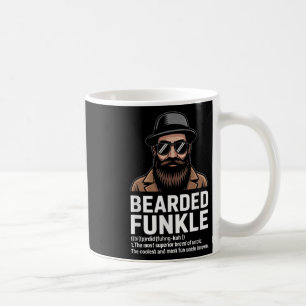 Bearded Uncle Definition T-shirt Funny Funkle voor Koffiemok