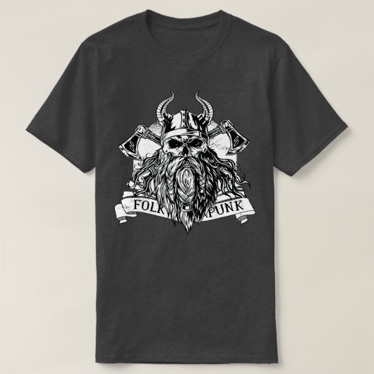 Bearded Viking 2 T-shirt (Design voorkant)