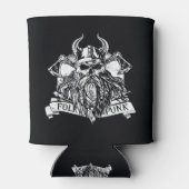 Bearded Viking Blikjeskoeler (Achterkant)