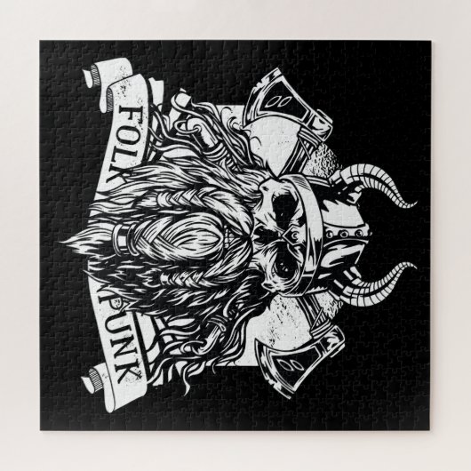 Bearded Viking Warrior Legpuzzel (Horizontaal)