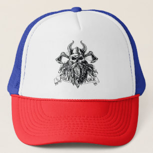 Bearded Viking Warrior Trucker Pet
