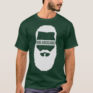 BeardGang Full Beard White T-shirt