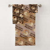 Beardie Bestie Bad Handdoek (Insitu)