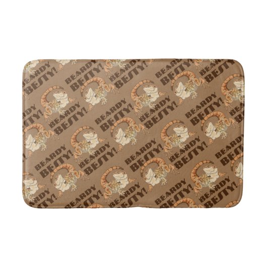 Beardie Bestie Badmat (Voorkant)