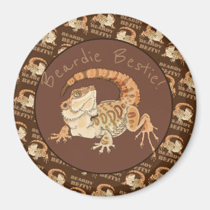 Beardie Bestie! Magneet