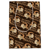 Beardie Bestie Medium Cadeauzakje (Voorkant)